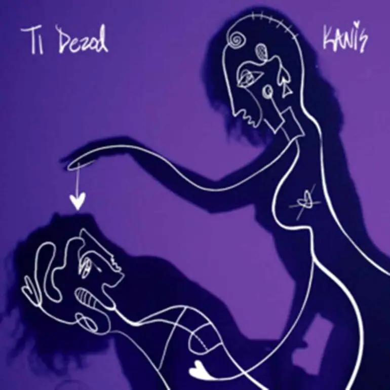 Visuel officiel de la nouvelle chanson Kanis « Ti Dézòd », sortie en août 2025, un hymne à l’amour entre femmes et à la liberté d’aimer.